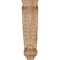 Ekena Millwork 9"W x 10"D x 34"H Super Jumbo Acanthus Wood Corbel, Cherry CORW09X10X34ACCH - alternate 3